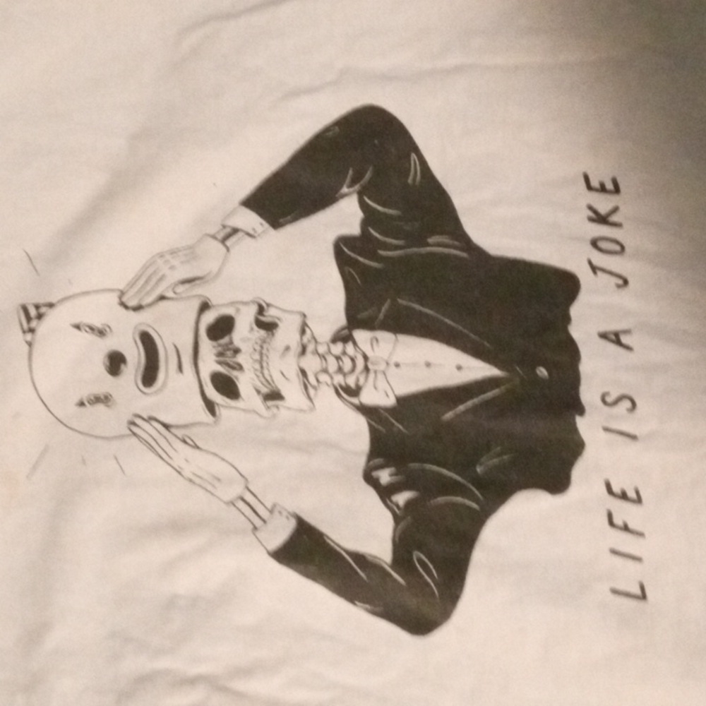 Skull short sleeves tee shirt